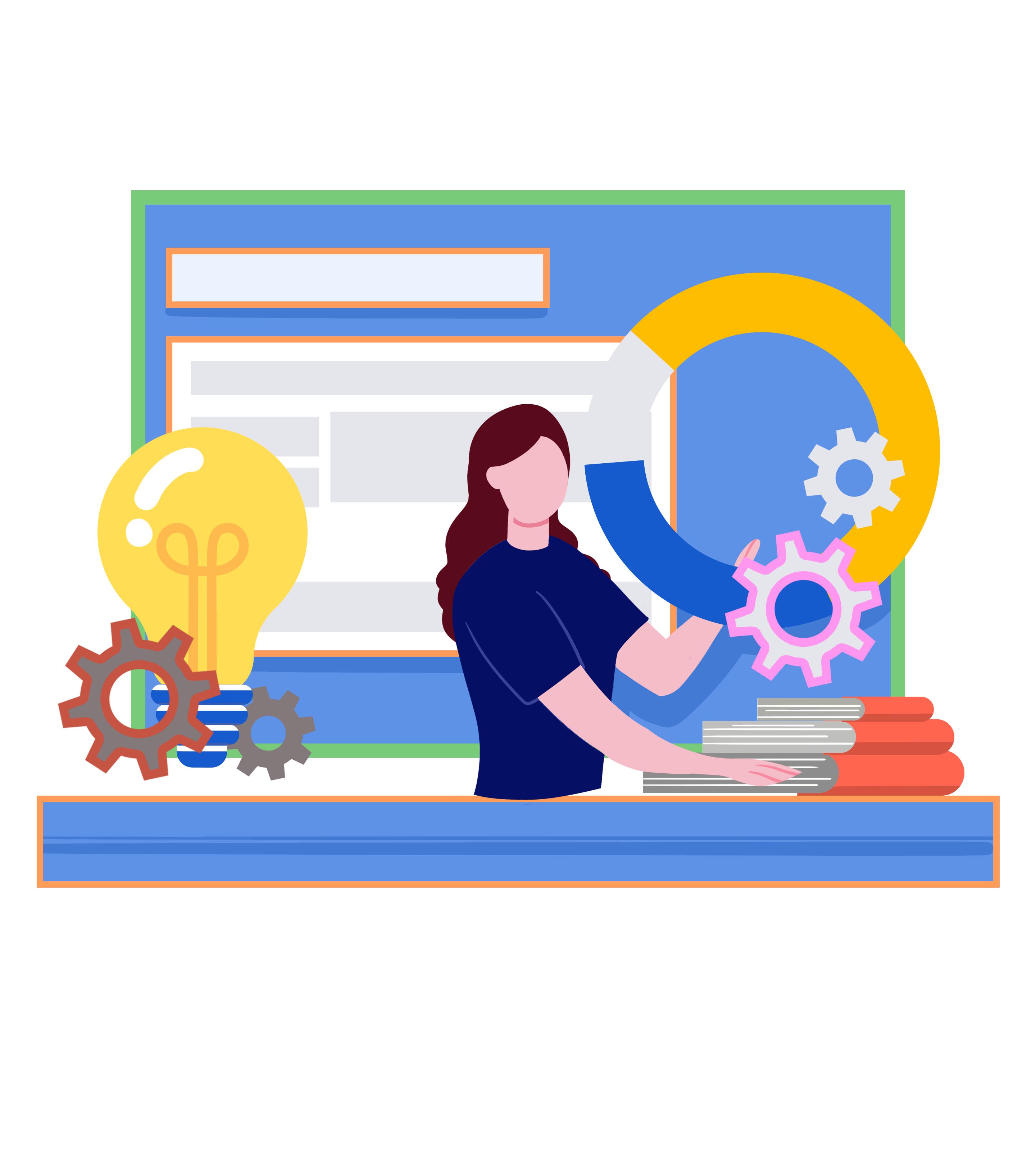 老师讲课教学元素