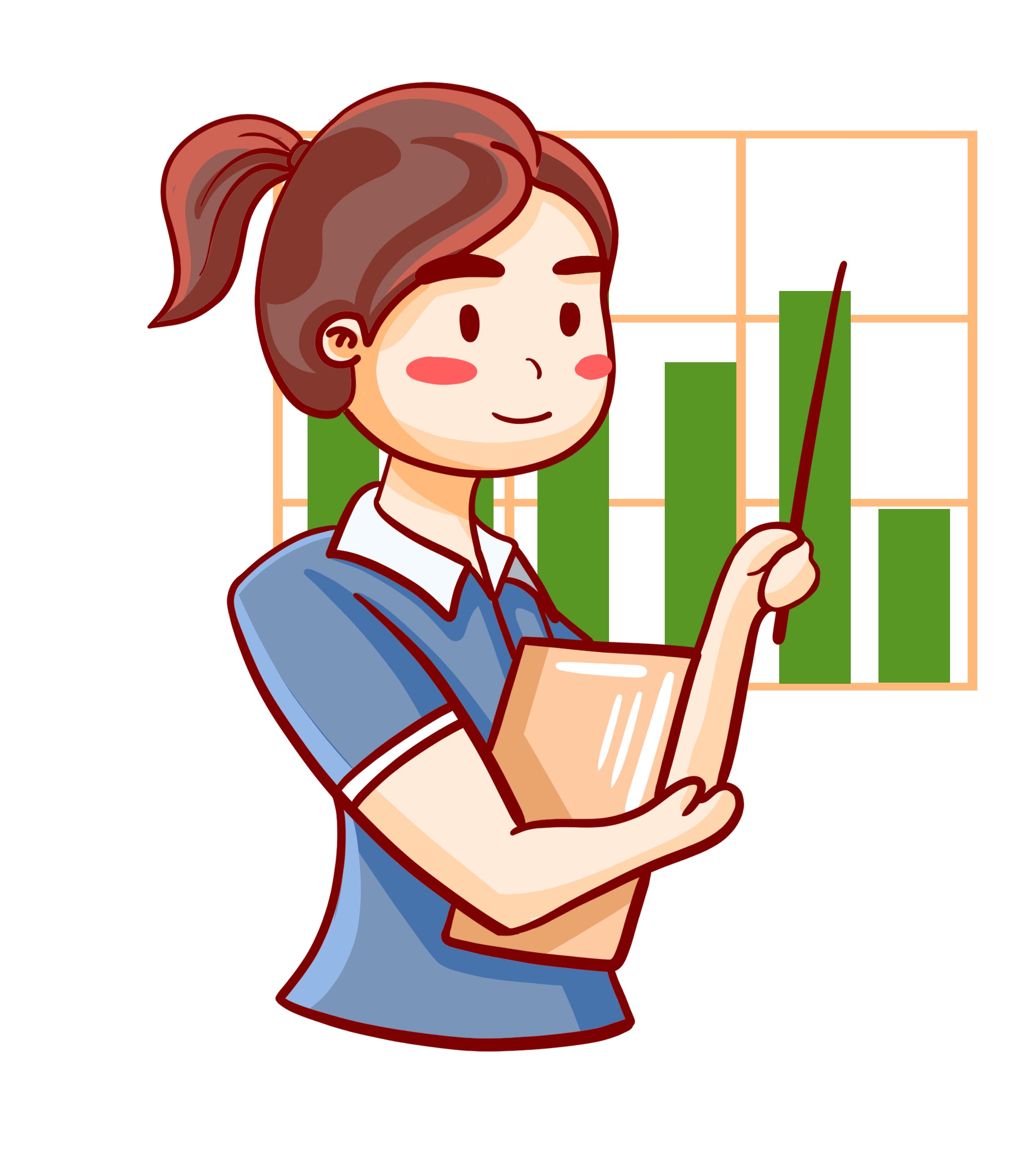 演讲女孩数据元素