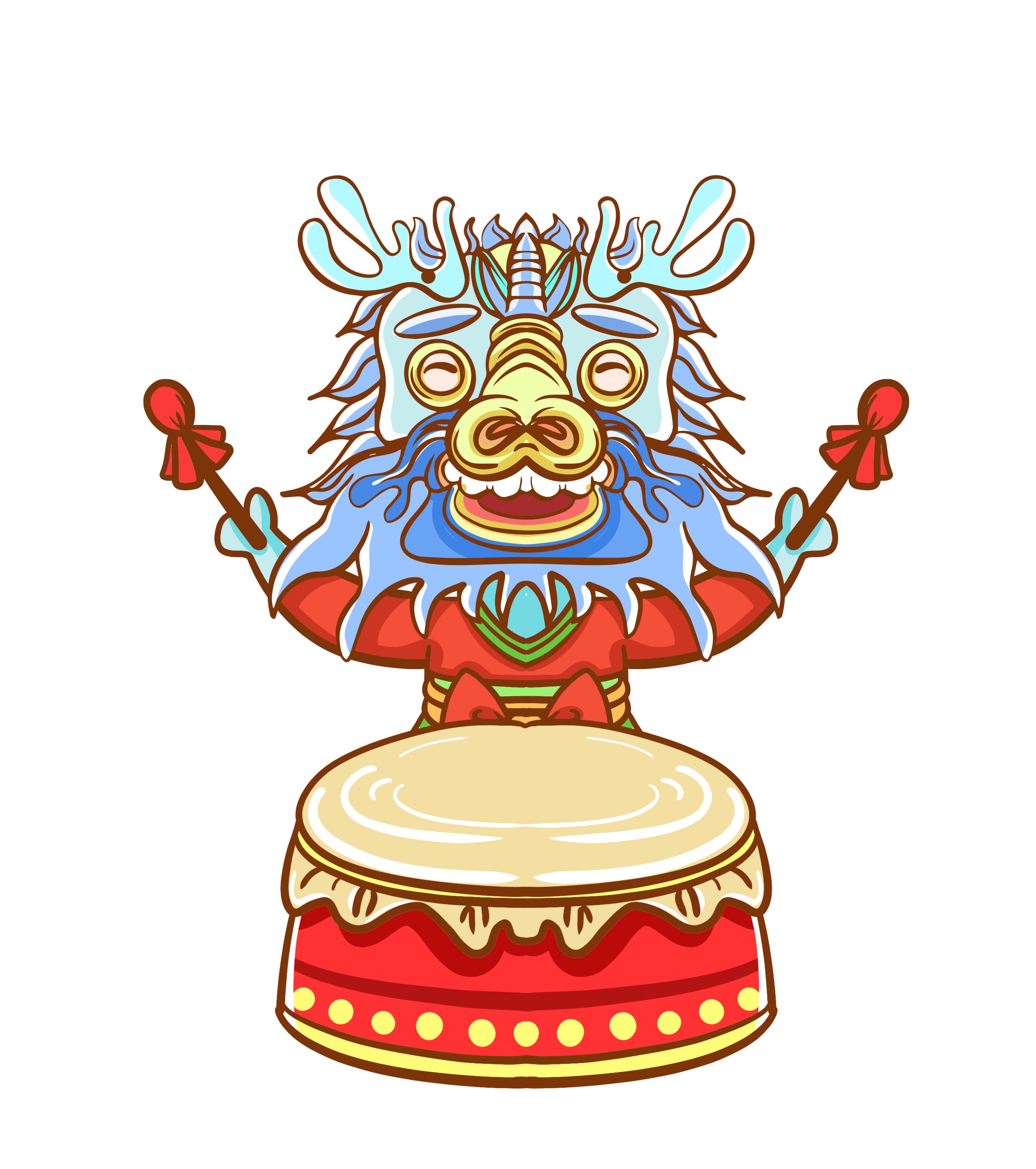 端午节赛龙舟元素