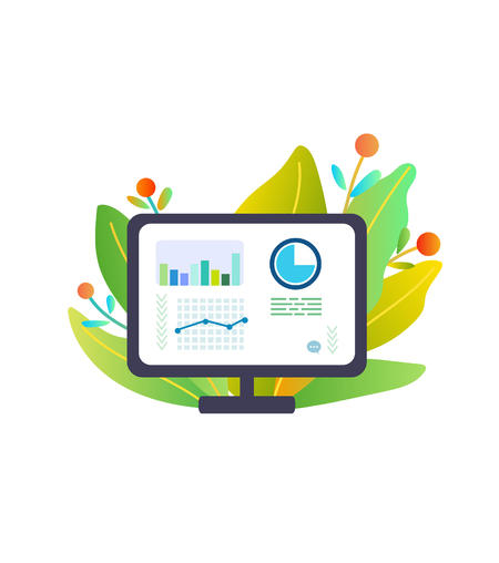 绿色电脑商业计划会议