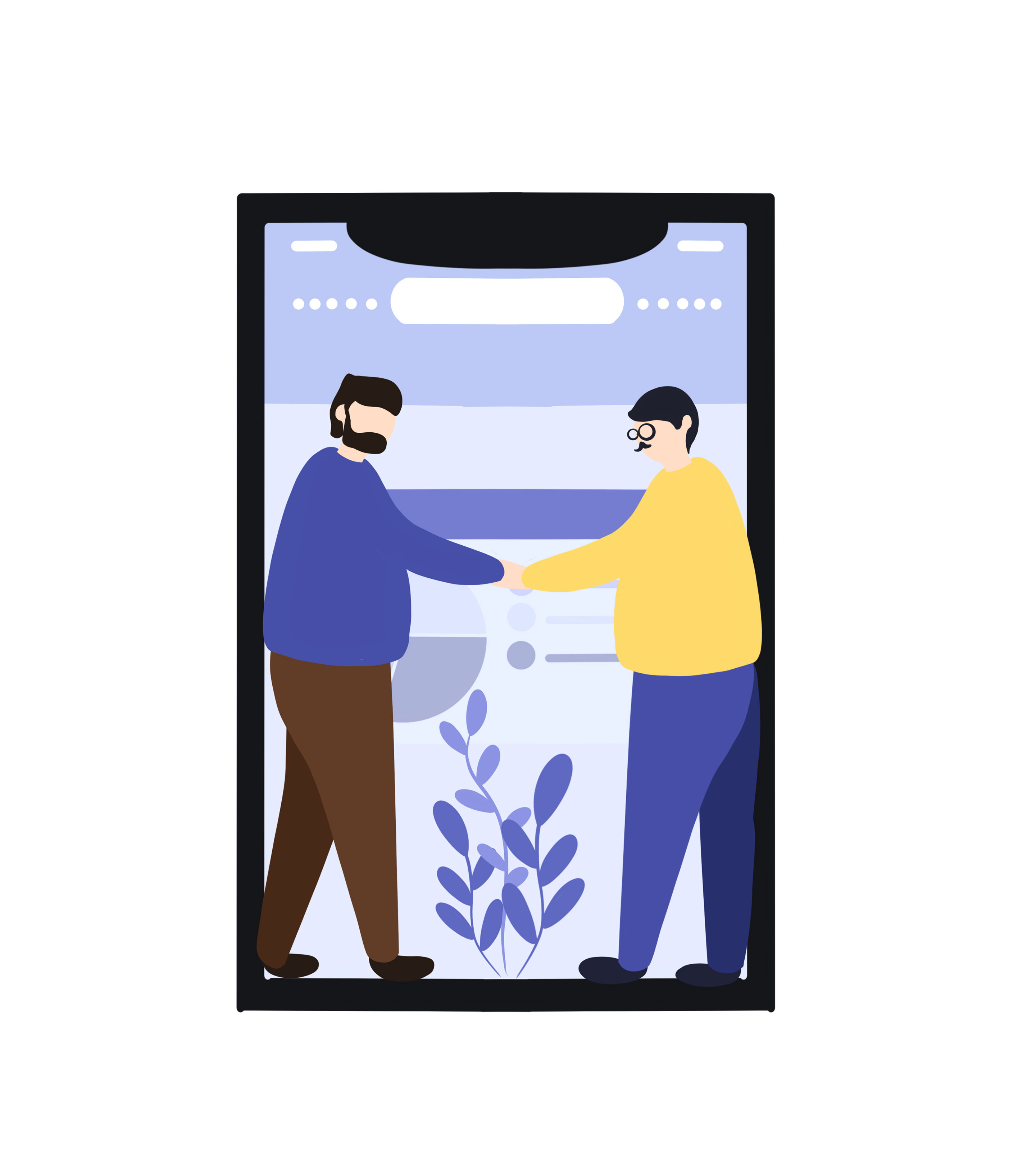 蓝色电话会议合作策划人物