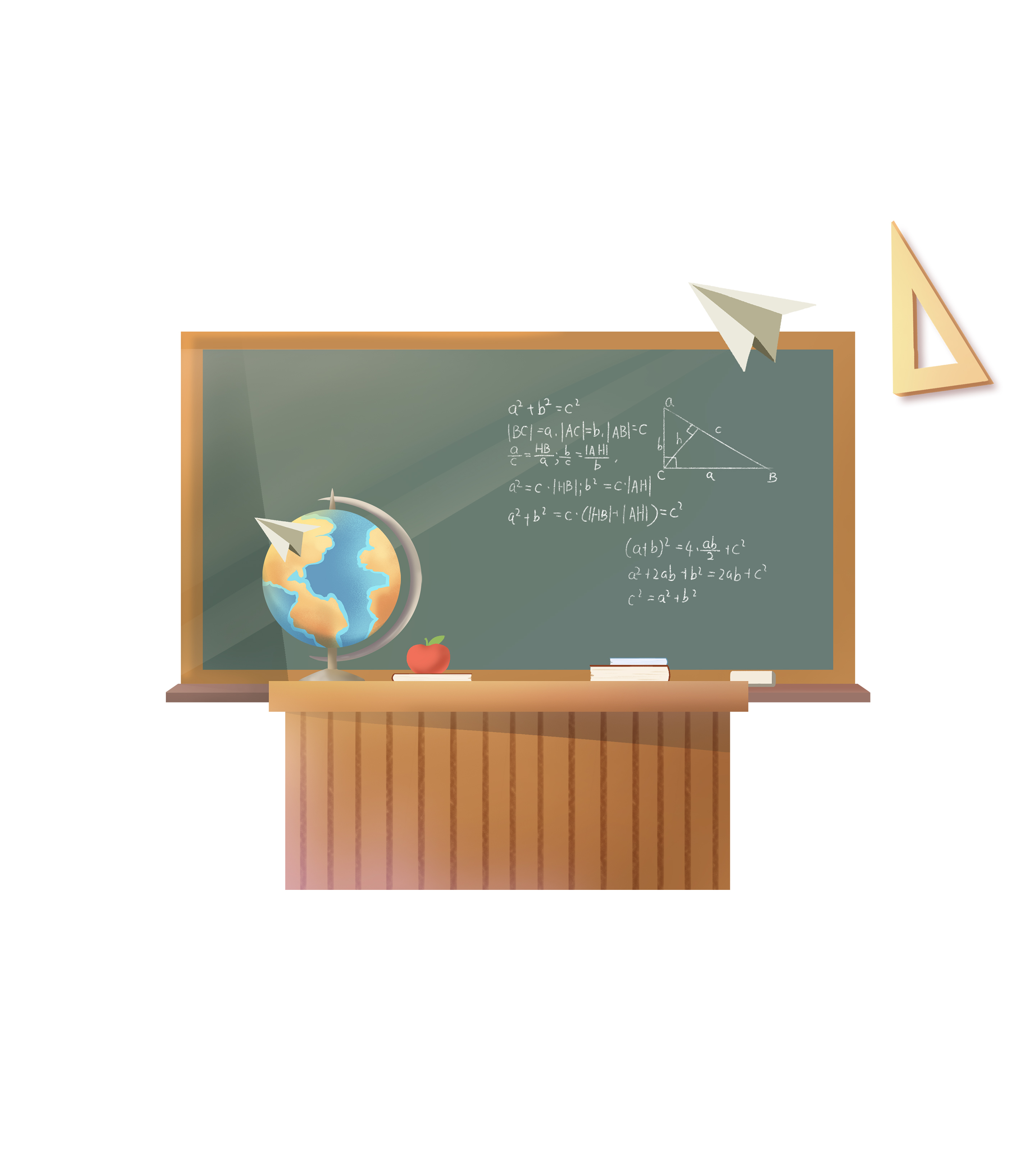 绿色讲台数学课