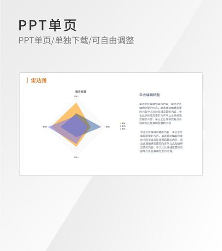 紫色简约内容结构